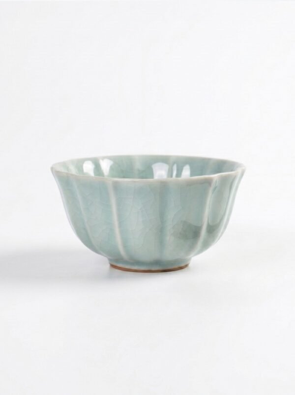 Celadon Sky Lotus Tea Vessel Ru Ware
