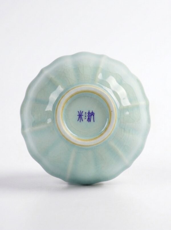 Celadon Sky Lotus Tea Vessel Ru Ware