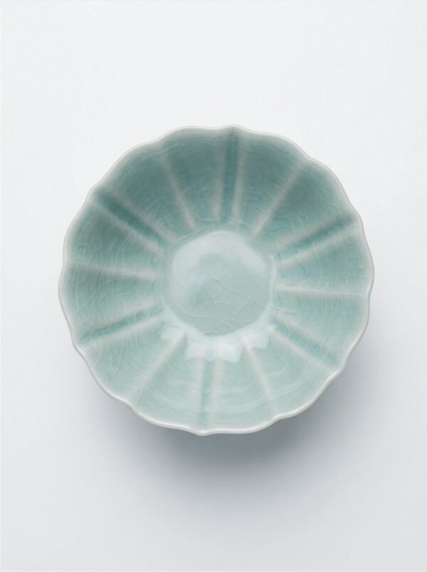 Celadon Sky Lotus Tea Vessel Ru Ware