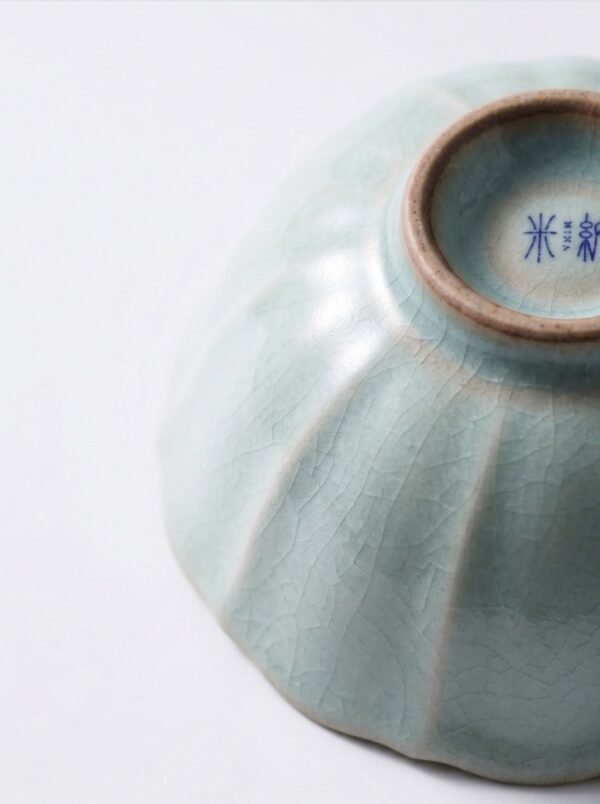 Celadon Sky Lotus Tea Vessel Ru Ware